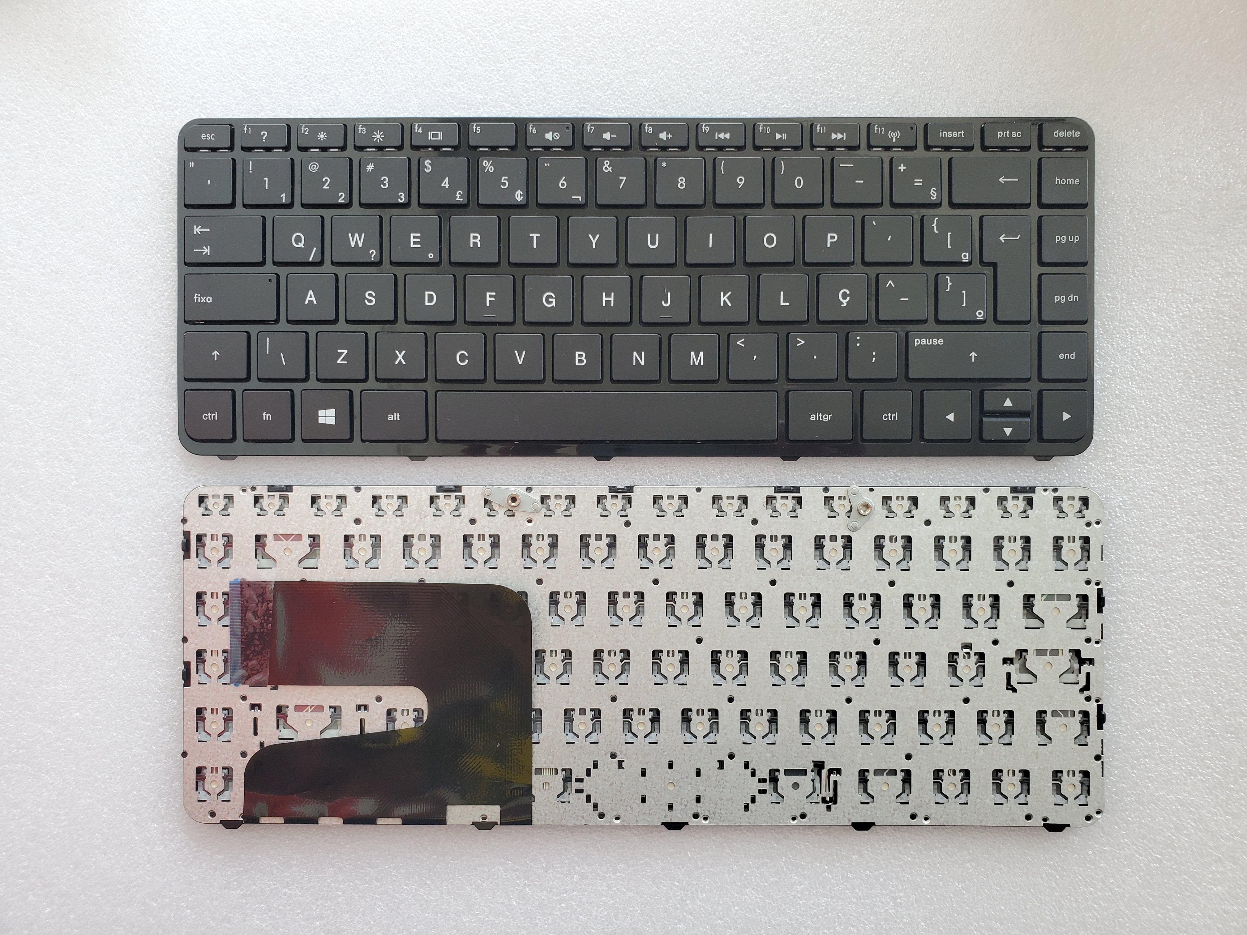 Picture of New Replacement Laptop Keyboard For HP 14-N BLACK FRAME BLACK (OEM) BR Layout